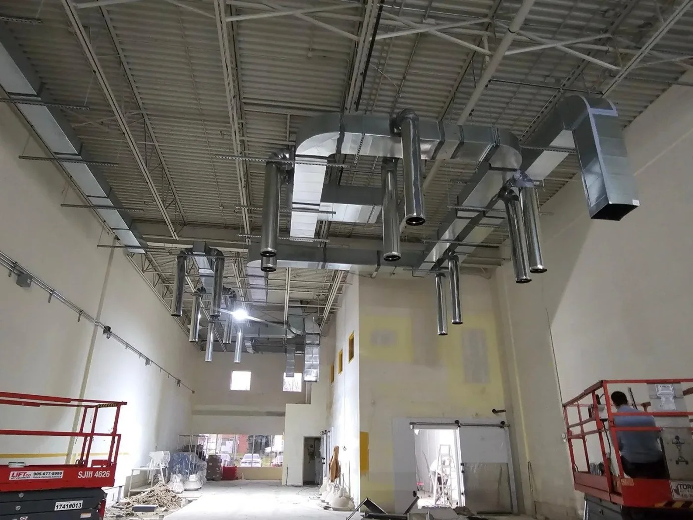 Commercial HVAC project by Airrand