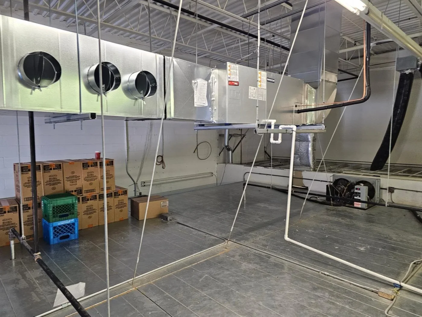 Commercial HVAC project by Airrand