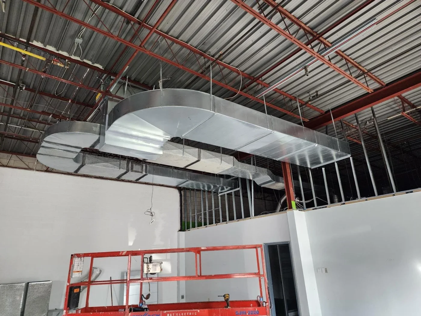 Commercial HVAC project by Airrand