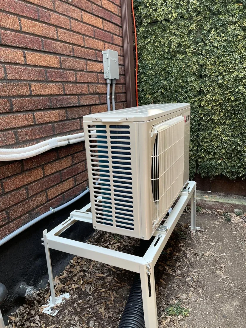 Ductless system installation by Airrand