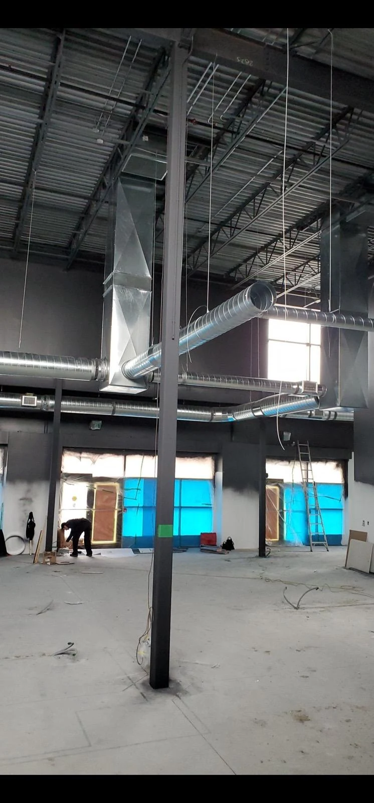 Ductwork installation by Airrand