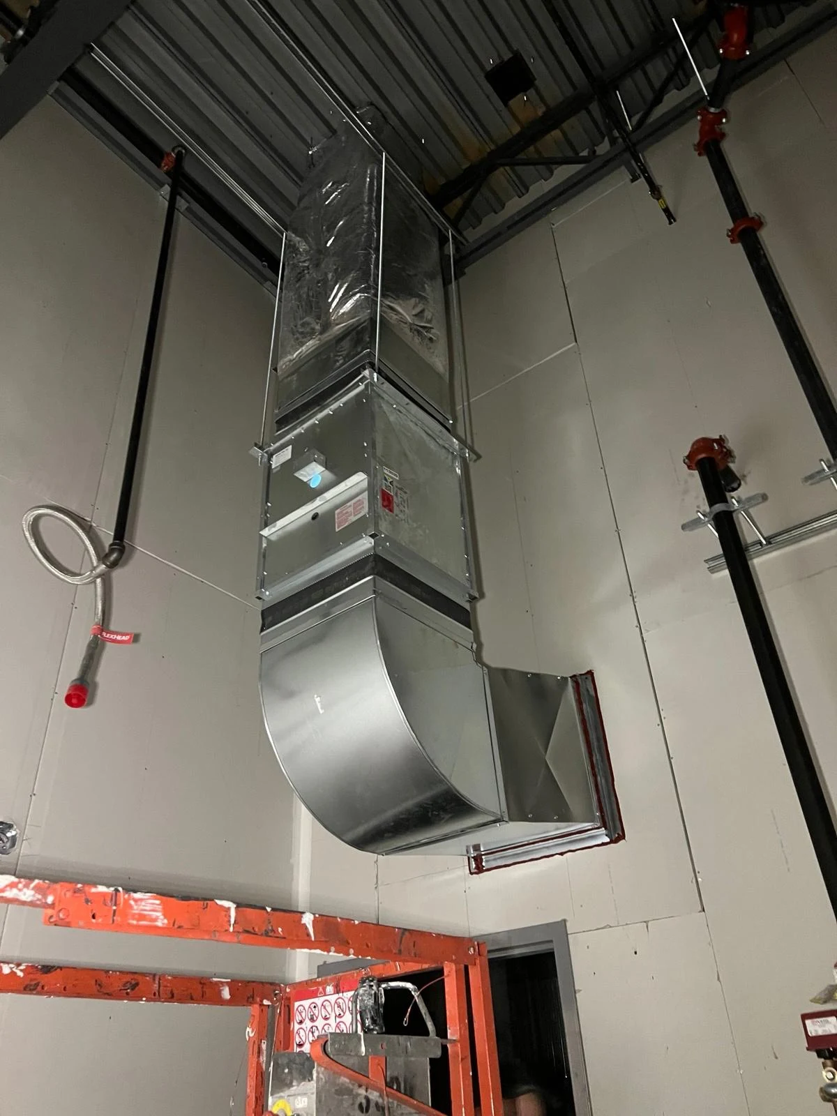 Ductwork installation by Airrand