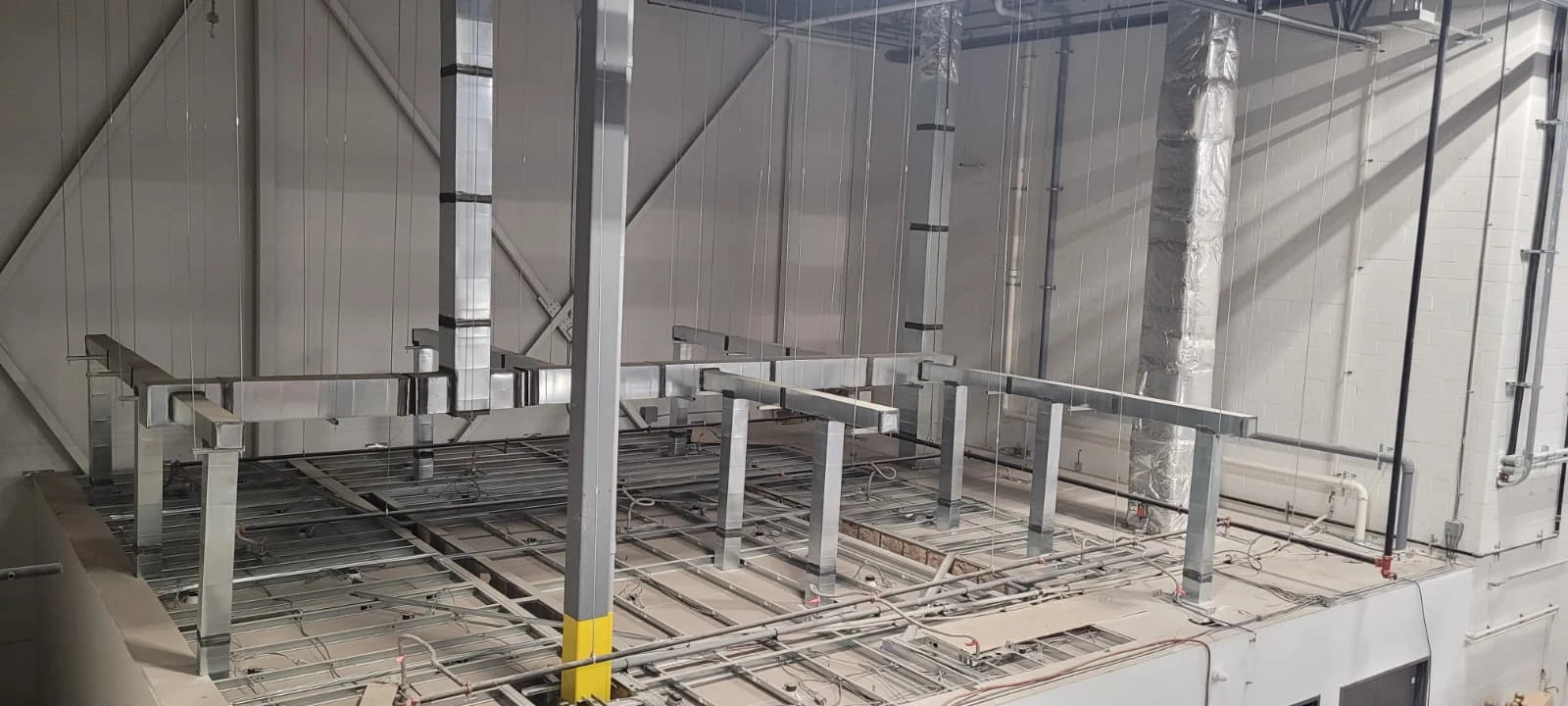 Ductwork installation by Airrand