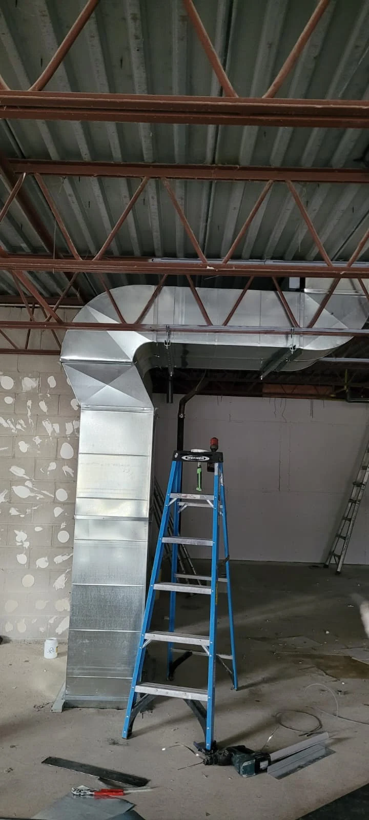 Ductwork installation by Airrand