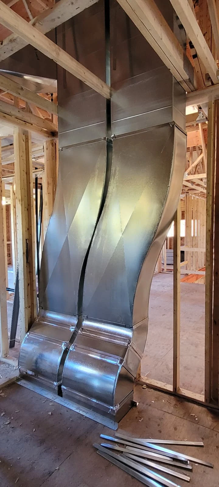 Ductwork installation by Airrand