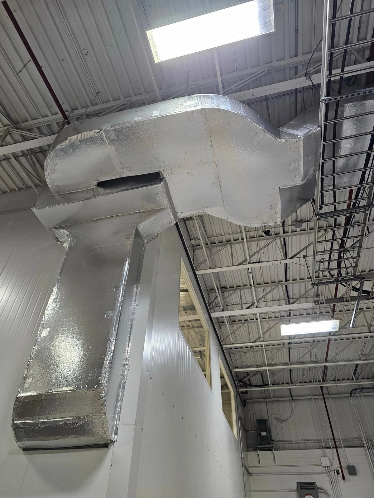 Ductwork installation by Airrand