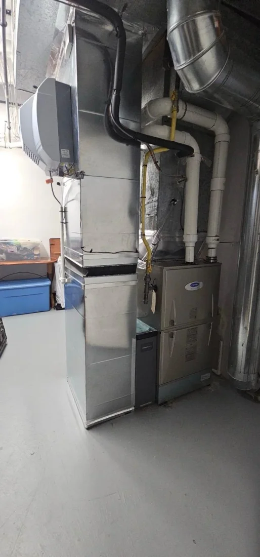 Furnace installation by Airrand