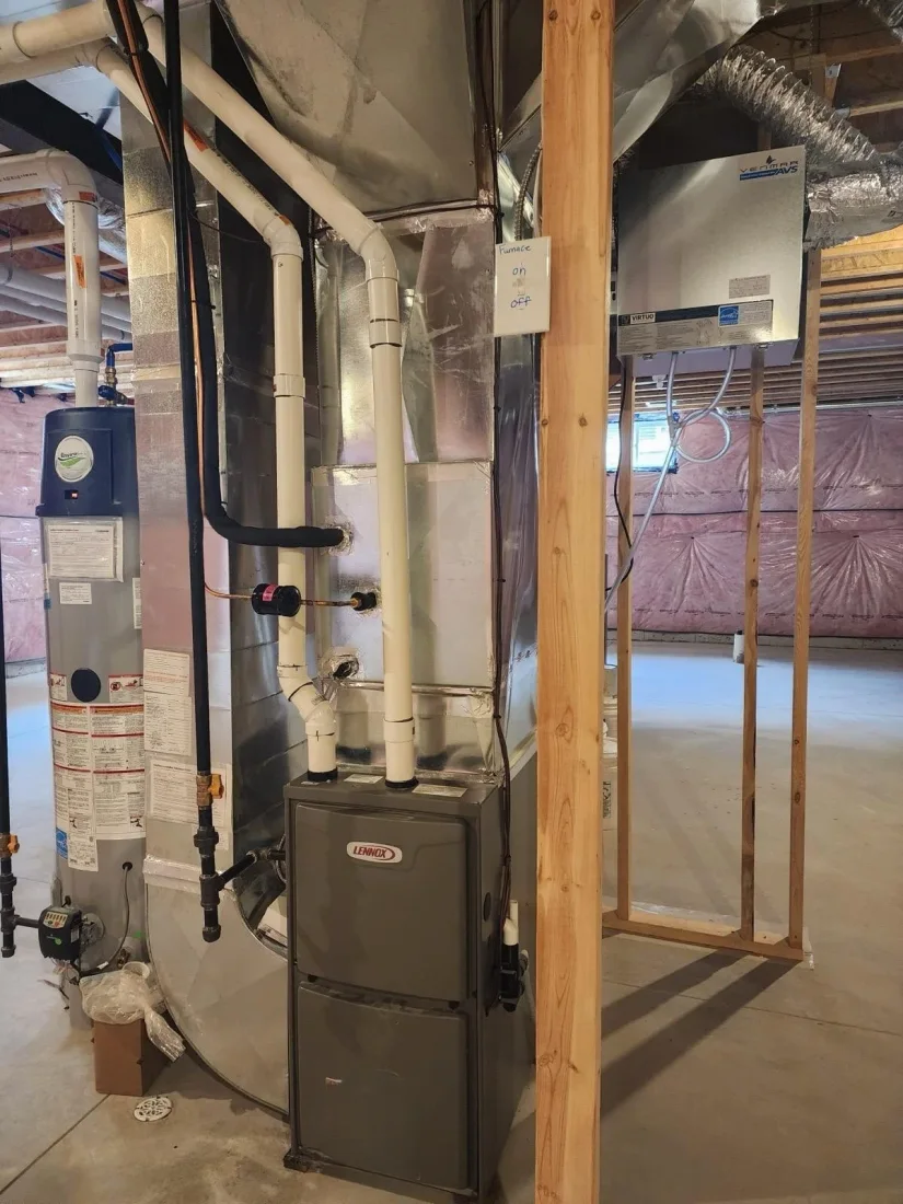 Furnace installation by Airrand