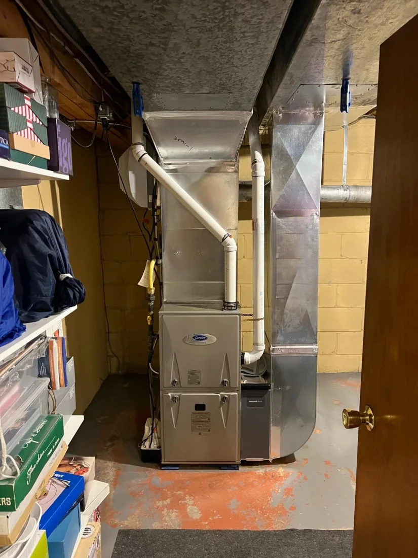 Furnace installation by Airrand
