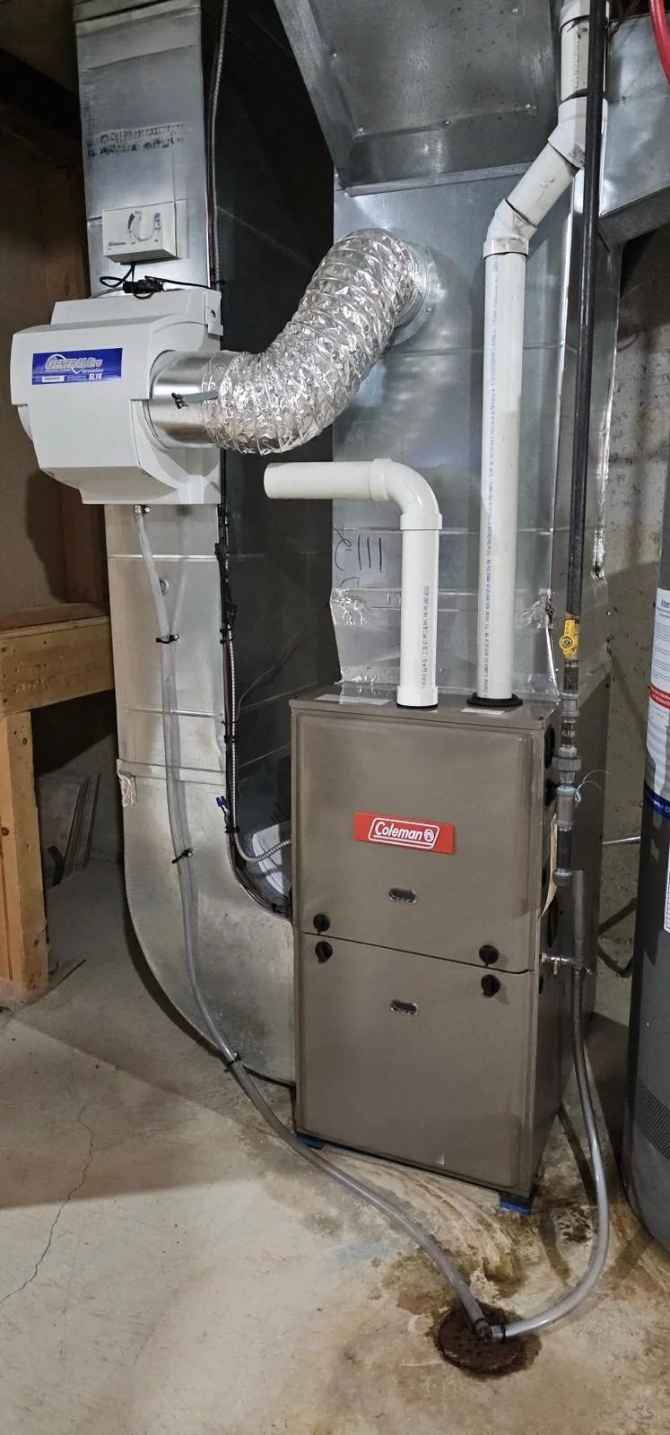 Furnace installation by Airrand