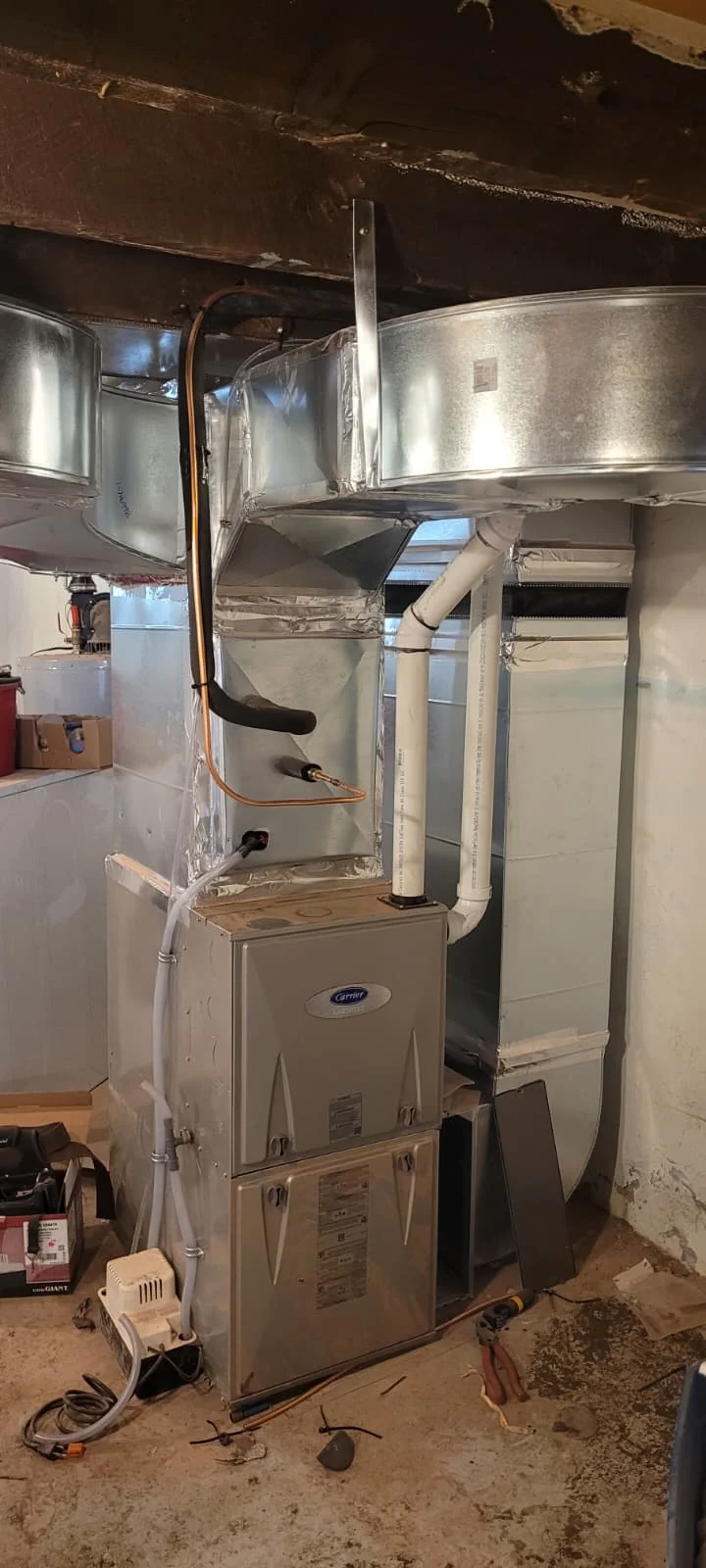 Furnace installation by Airrand