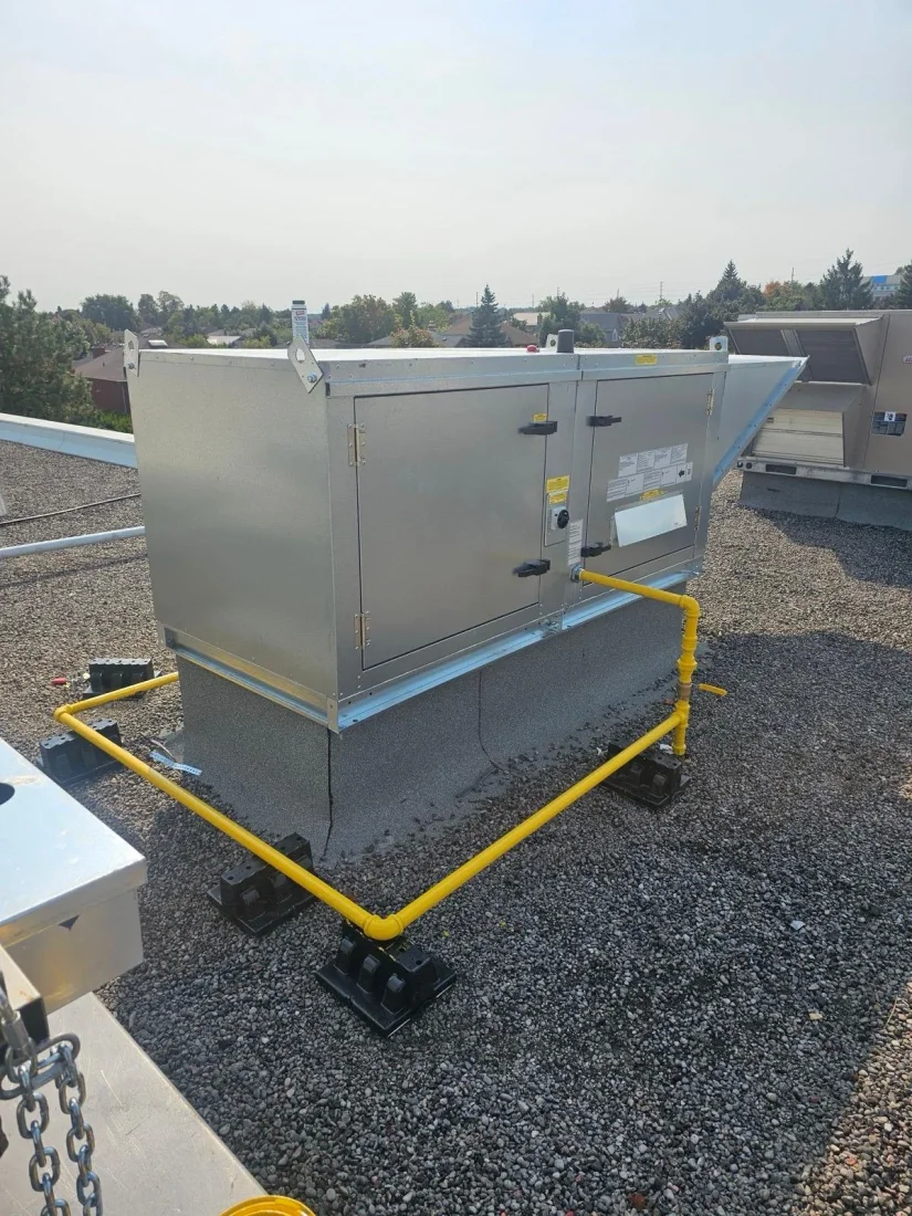Gas line installation by Airrand