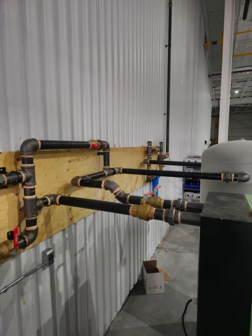 Gas line installation by Airrand