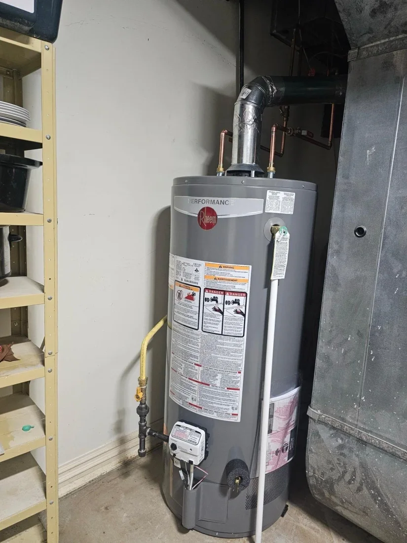 Water heater installation by Airrand