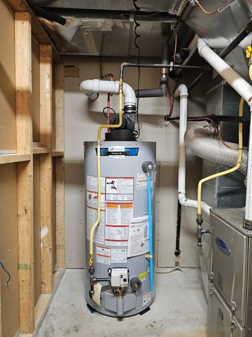 Water heater installation by Airrand